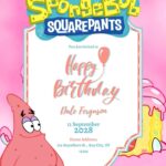 16+ Patrick Star Canva Birthday Invitation Templates