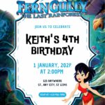 14+ FernGully The Last Rainforest Canva Birthday Invitation Templates