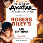 New Avatar Birthday Invitation Design Just Dropped and WOW