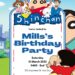 Shin Chan Birthday Invitation