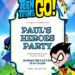 Free Editable Teen Titans Go! Birthday Invitation