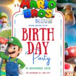 FREE Super Mario Bros. Birthday Invitation Templates: 20+ Canva Designs for 2026