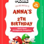 9+ Mario & Luigi Birthday Invitation Templates