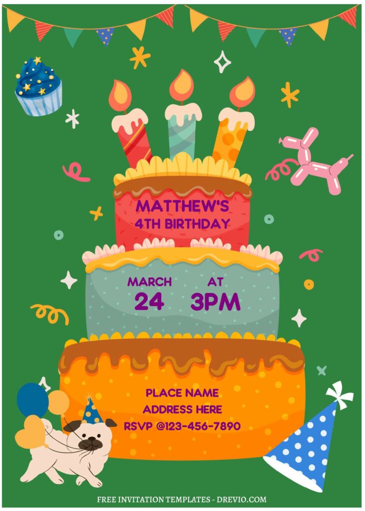Birthday Cake A