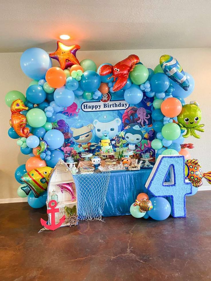 Octonauts birthday party ideas