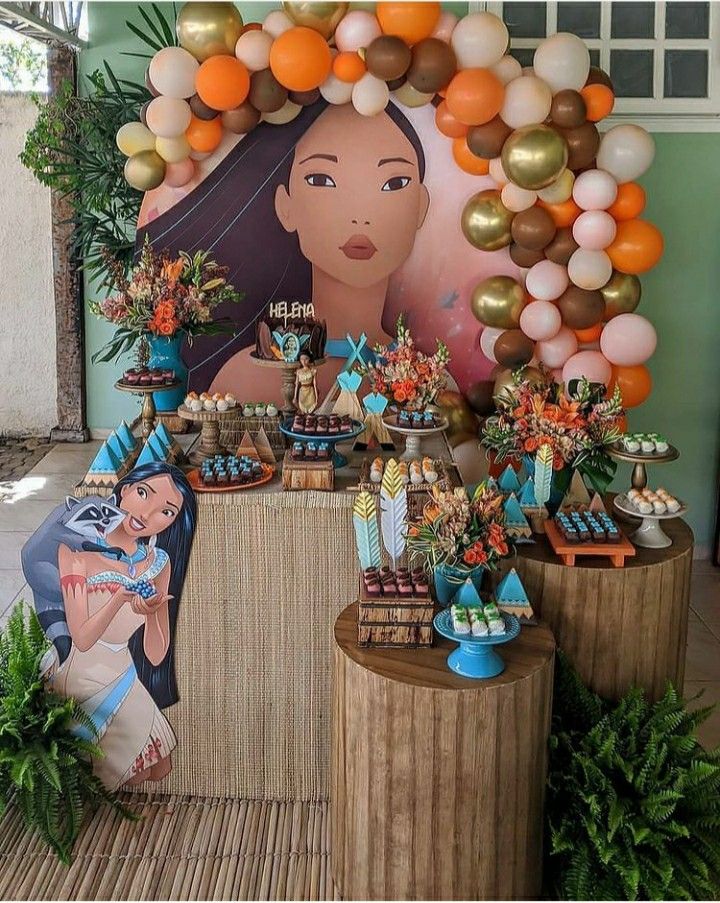 Pocahontas birthday party ideas
