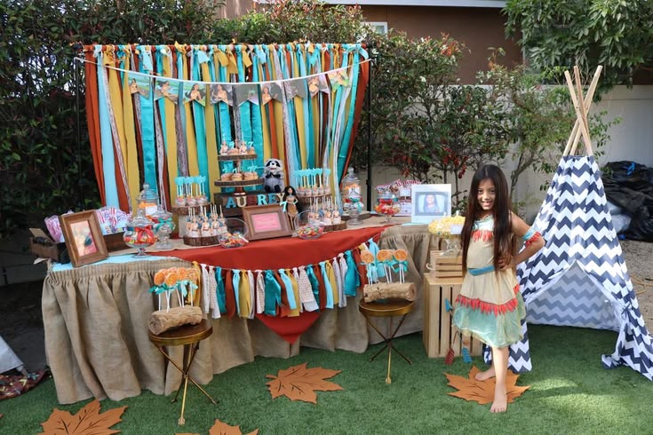 Pocahontas birthday party ideas