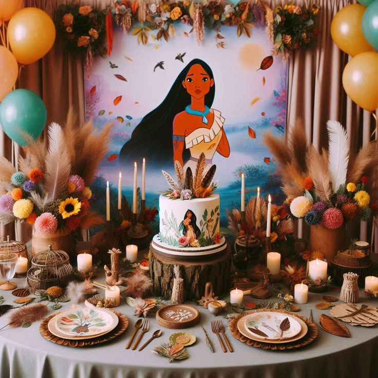 Pocahontas birthday party ideas