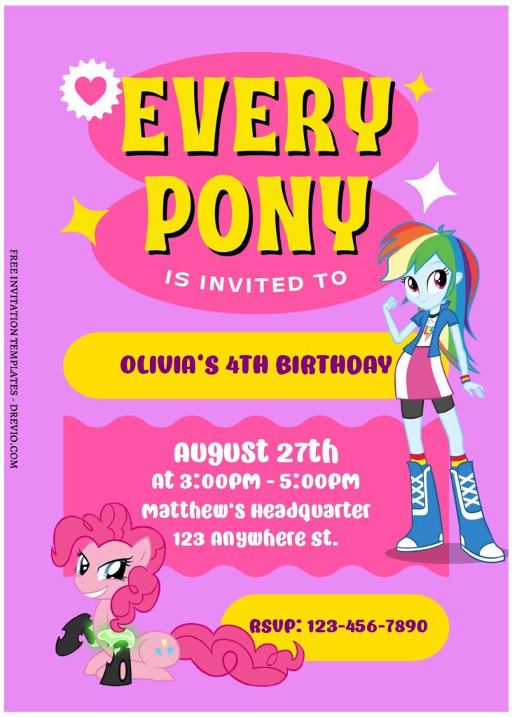 Rainbow My Little Pony B