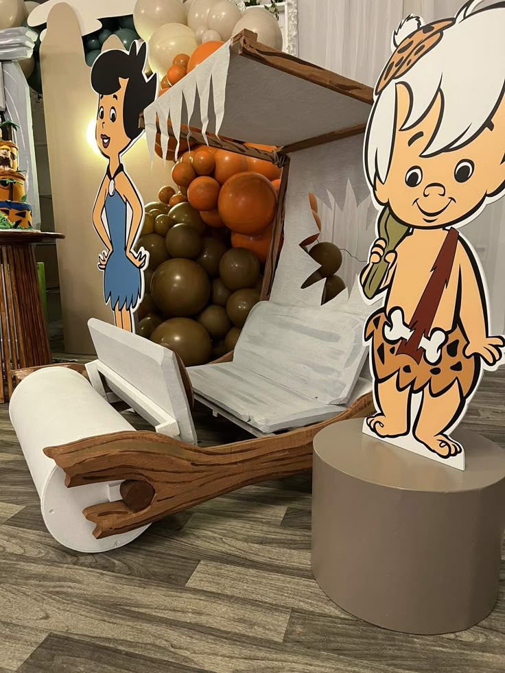 flinstone birthday party ideas