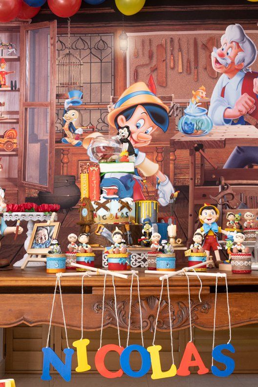 pinocchio birthday party ideas