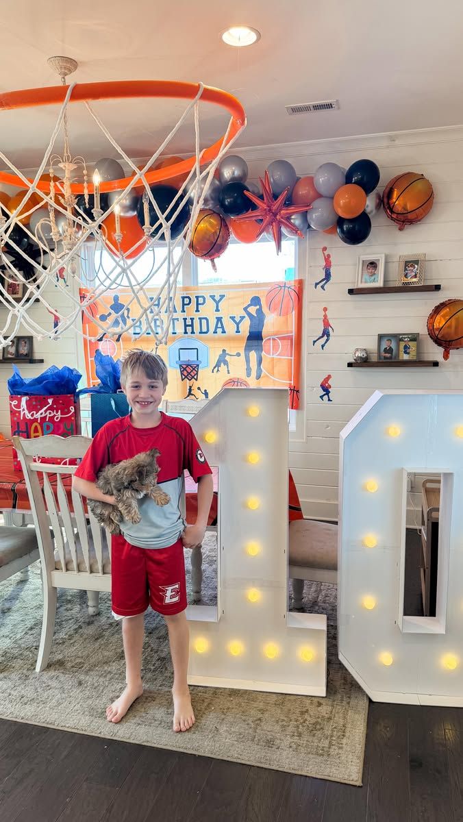 slam dunk birthday party ideas