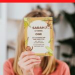 (Free Editable PDF) Bright & Cute Monkey Jungle Birthday Invitation Templates