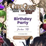 FREE Code Geass Birthday Invitations: 18+ Canva Templates (2026 Free Download)