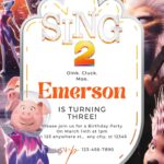 Sing 2 Birthday Invitations: 16+ FREE Canva Templates, Party Ideas & 2026 Designs