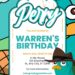 Perry the Platypus Birthday Invitation