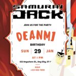 22+ Samurai Jack Canva Birthday Invitation Templates