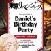Tokyo Revengers Birthday Invitation