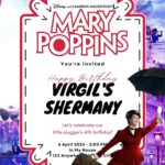 16+ FREE Mary Poppins Birthday Invitation Templates You Can Edit in Canva (2026)