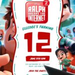 16+ Ralph Breaks the Internet Canva Birthday Invitation Templates (FREE Canva Edit 2026)