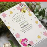 (Free Editable PDF) Magical Floral My Little Pony Birthday Invitation Templates