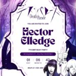 22+ Death Parade Canva Birthday Invitation Templates