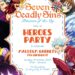 The Seven Deadly Sins Birthday Invitation