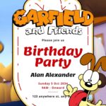 16+ Odie Canva Birthday Invitation Templates