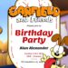 Odie Birthday Invitation