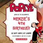 16+ Olive Oyl Canva Birthday Invitation Templates