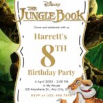 16+ The Jungle Book Canva Birthday Invitation Templates