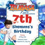 20+ FREE Captain Tsubasa Birthday Invitations on Canva for Soccer Fans (2026)