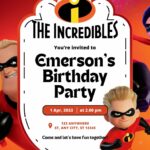 18+ FREE The Incredibles Birthday Invitation Templates You Can Edit in Canva (2026 Update)