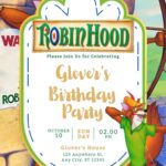 20+ Robin Hood Canva Birthday Invitation Templates