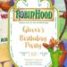 Robin Hood Birthday Invitation