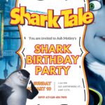 20+ Shark Tale Canva Birthday Invitation Templates