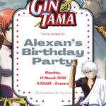 18+ FREE Gintama Birthday Invitation Templates (Canva) You Can Edit in Minutes [2026]