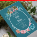 (Free Editable PDF) Elegant Vintage Watercolor Floral Wedding Invitation Templates