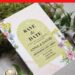 (Free Editable PDF) Modern & Romantic Spring Wedding Invitation Templates