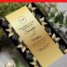 (Free Editable PDF) Stunning Black And Gold Wedding Invitation Templates