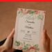 (Free Editable PDF) Picturesque Vintage Greenery Wedding Invitation Templates