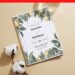 (Free Editable PDF) Botanical Countryside Wedding Invitation Templates