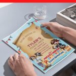 (Free Editable PDF) Set Sail For Fun Mickey Mouse Pirate Birthday Invitation Templates