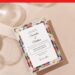 (Free Editable PDF) Glamorous Floral Wedding Invitation Templates