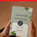 (Free Editable PDF) Modern & Chic Wedding Invitation Templates