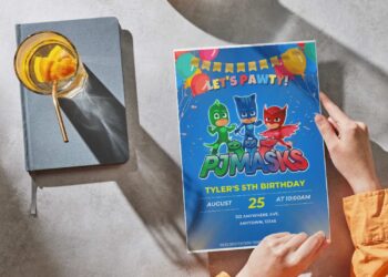 (Free Editable PDF) Fun & Sweet PAW Patrol Birthday Invitation Templates