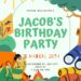 FREE Editable Camping Birthday Invitation