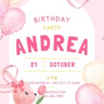 18+ Girly Themed Birthday Invitation Templates