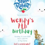 18+ Peter Rabbit Birthday Invitation Templates (FREE Canva) – Cute Ideas for 2026