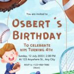 16+ Sports Birthday Invitation Templates